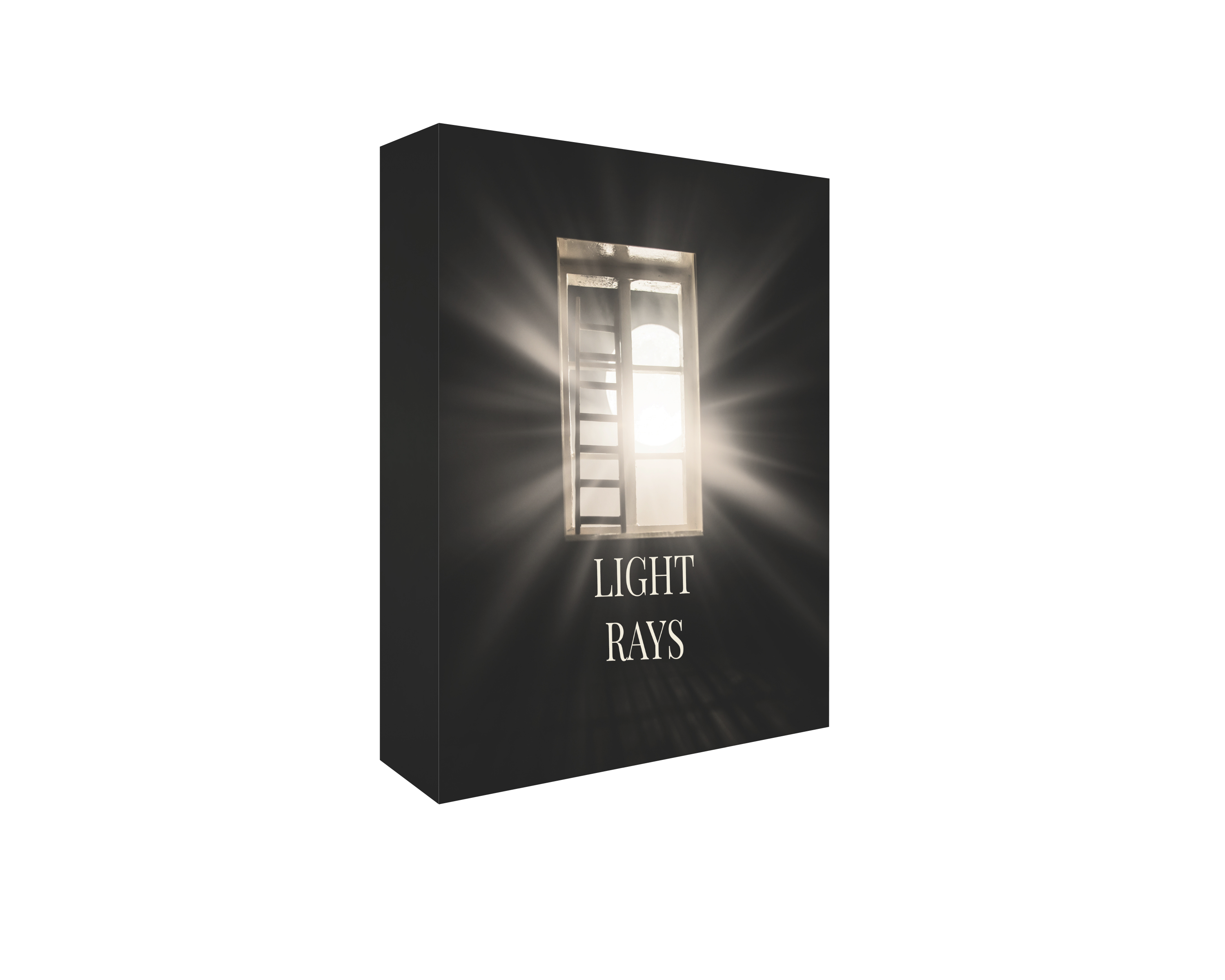 15 Light Ray Overlays – Magical Glow & Spotlight Effects for Photoshop (PNG Format)