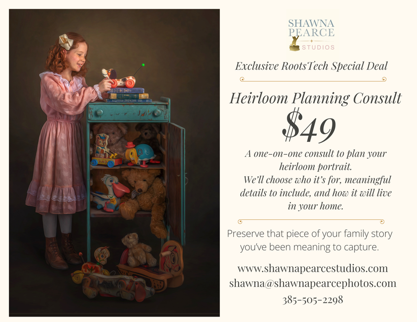 $49 Heirloom Planning Consult
