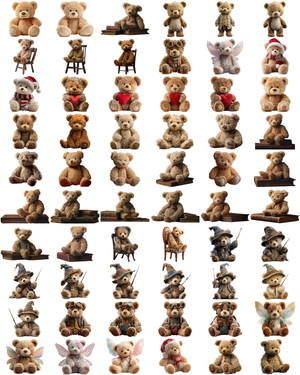 Teddy Bear Overlays
