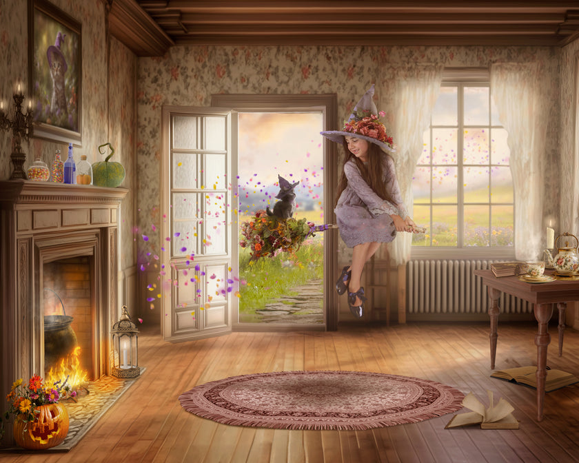 September Zoom Class: Whimsical Witch Flight