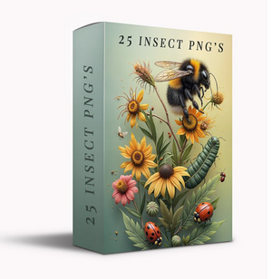 25 Insects .PNGs